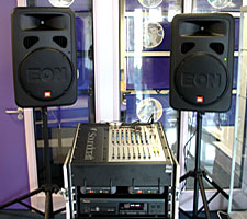 Portable PA system for Bradford and Bingley